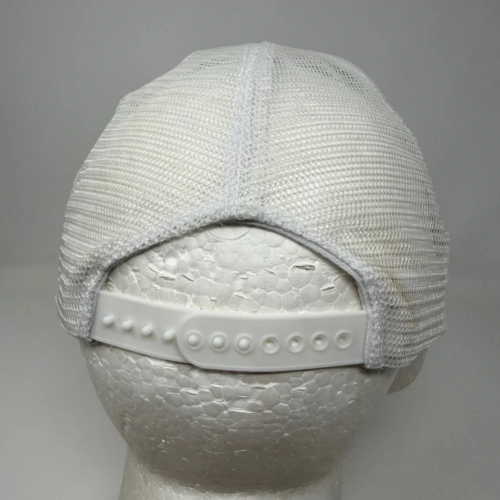 Vintage‎ Designer Pro On Top Of Old Fogey Trucker Hat White Snapback Cap 90s